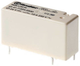 Relay, 1 Form C (NO/NC), 6 V (DC), 150 Ω, 10 A, 400 V (AC), monostable, 43.41.7.006.4000