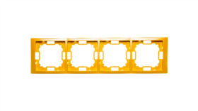 Simon Basic Neos Ramka Poczwórna Słoneczny Bmrc4/034