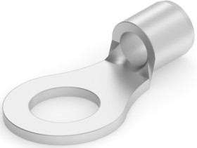 Uninsulated ring cable lug, 1.04-2.62 mm², AWG 16 to 14, 5 mm, 8-34123-1