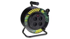 Przedłużacz Bębnowy 4-Gniazda Z/U 50M H05vv-F 3G1,5 Ncś P19450p