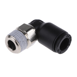 Złączka pneumatyczna R 1/8 męskie Wciskane 6 mm Legris Adapter gwintowany kolankowy R 1/8 męskie