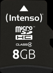 3403460 MicroSDHC card, 8 GB, Intenso