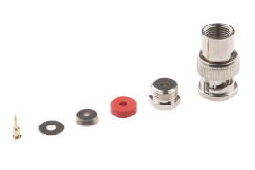 Złącze koncentryczne Montaż na kablu Męski 75Ω typ złącza Złącze BNC 1GHz, zaciskane typ kabla RG179