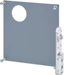 90° angle adapter for DIN-rail mounting of SCALANCE MUM856-1, WAM/ WUM766-1