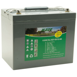 Haze HZY-EV12-80 12V 80Ah Gel Battery EV Range