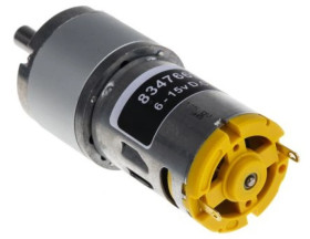 Motoreduktor DC, 990 mA, 7.85 W, 431 obr./min, 1482 gcm, RS PRO