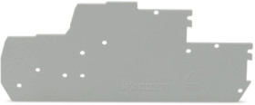 End/Intermediate plate for terminal block, 870-1148