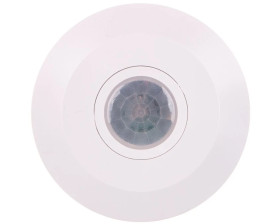 Czujnik ruchu CR-3 MINI, max 2000W, AC220-240V, 50/60Hz, kąt działania 360*, zasięg 6m 2,2- 4m, IP