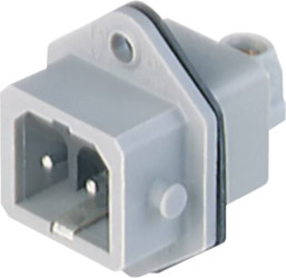 Hirschmann 932 048-106-200 Złącze męskie sieciowe STASEI, styki: 2 + PE, 250 V, 16 A, 1 szt.