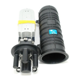 Mufa światłowodowa, kapturowa 144 spawy (6x24) pionowa IP68 TELCOLINE