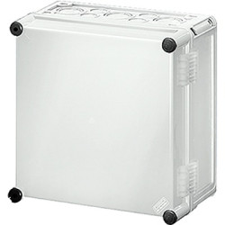 Puszka elektroinstalacyjna ścienna Poliwęglan 150 x 275 x 275mm Szary IP66 HENSEL