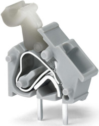 PCB terminal, 1 pole, pitch 5 mm, AWG 28-12, 24 A, cage clamp, orange, 256-846