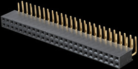 095-2-050-0-NFX-BS0 Sockets 2.54 mm, 2X25, angled