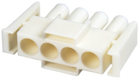 Obudowa złącza 4-pinowe -rzędowe raster: 6.35mm TE Connectivity Męski Universal MATE-N-LOK II Złącze Centerline z