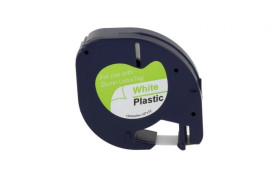 Taśma LT 59422 do drukarki DYMO 12mm 4m biała taśma czarny nadruk