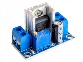 Zasilacz napięcie regulowane 1.2V - 35V 1,5A LM317