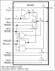 Dual-Flash-Pin Electronics/Supervoltage Switch Matrix