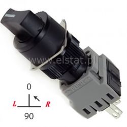 Przełącznik LAS1-BY-22, stab /chwil ON-OFF-(ON)