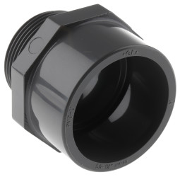 Plastikowa złączka rurowa, typ mocowania: Adapter, rozmiar: 1 1/2cal, standard: R