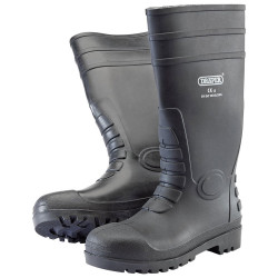 Draper 02702 Safety Wellington Boots (Size 12)