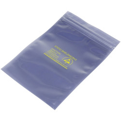 TRU COMPONENTS 490148 ESD bag shielding 152mm x 100mm resealable Antistatic