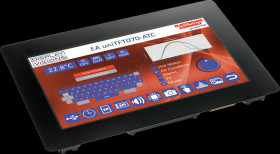 EA UNITFT070-ATC HMI multifunctional TFT, 7", PCAP touch