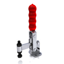 Dociskacz poziomy RS PRO otwarcie szczęk 90° głębokość szczęk 32mm Pionowy zacisk przegubowy