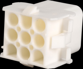 0-0927231-3 9-pin Mate-N-LOK receptacle housing 3-row