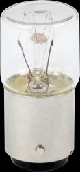 DL1BEBS Bulb, BA 15d, 24 V, 4 W, transparent