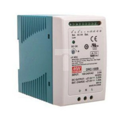 Zasilacz 100W 27.6V 3.5A, 27.6V 1.25A DRC-100B
