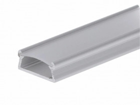 Profil led TAMI 1m anodowany z osłoną mleczną Kluś