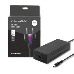 Qoltec Zasilacz desktopowy 96W 24V 4A 5.5*2.5 +kabel zasilający