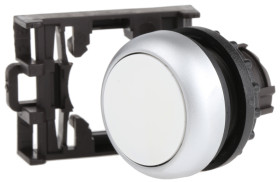 Przycisk, Ø 29.7mm, IP69K, kolor: Biały, Eaton, RMQ Titan M22