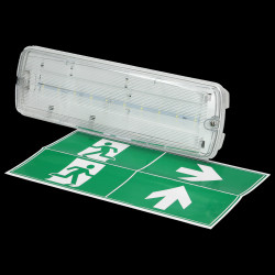 Oprawa sieciowo-awaryjna METU LED 2 7W 3H IP65 6000K OR-OA-6197L6