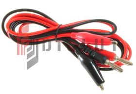 Przewody pomiarowe do miernika zakończone krokodylkami