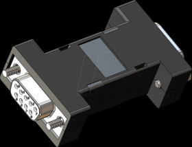 A10315 Medical isolator, RS232, 9-pin