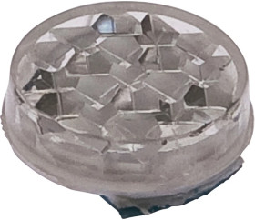 Akcesoria optyczne, odbłyśnik, Ø20mm wysokość 6, samoprzylepny, PMMA+PMMA, polaryzowany, AO000004