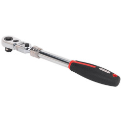 Sealey AK8984 Ratchet Wrench 1/2&quot;Sq Drive Flexi-Head Extendable Platinum Series