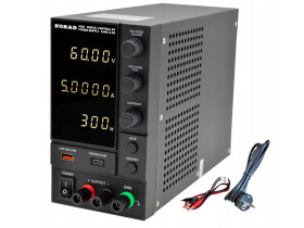 Zasilacz laboratoryjny KORAD U206 60V 5A USB 24W typ A, typ C pomiar mocy