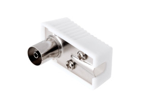 Gniazdo antenowe kątowe duże