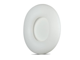 VT-7308 22W Lampa wisząca okrągła ściemniana biały 3966 V-TAC