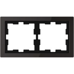 Cadre de finition verre noir 2