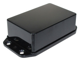 Obudowa ABS szerokość zew. 50 mm długość zew. 95 mm wys. zew. 27 mm CAMDENBOSS IP65 Czarny