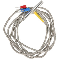 Czujnik Temperatury PT100 sonda pomiarowa z Przewodem Silikonowym 1,5m