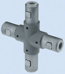 Część łącząca Złącze krzyżowe Rose+Krieger Uchwyt złącza i łączenie