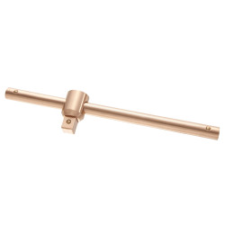 Uchwyt poprzeczny do nasadek, Lutowanie miedzią, Miedź berylowa, rozm: 3/4 cala, typ: Kwadratowy, Uchwyt sztorcowy