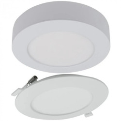 Oprawa downlight CCT 2w1 z ramka 24W 2200lm Ip20 okrąg biały EC61082