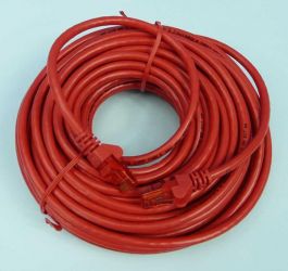 U/UTP 6e 15,0mb CZERWONY CCA PATCHCORD