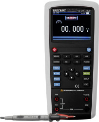 VOLTCRAFT VC STK-3000 Kalibrator pętli prądowej Kalibracja (ISO) Napięcie, Natężenie prądu, Częstotliwość