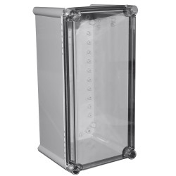 Obudowa ogólnego użytku ABS szerokość zew. 190 mm długość zew. 380 mm wys. zew. 180 mm CAMDENBOSS IP67 Szary